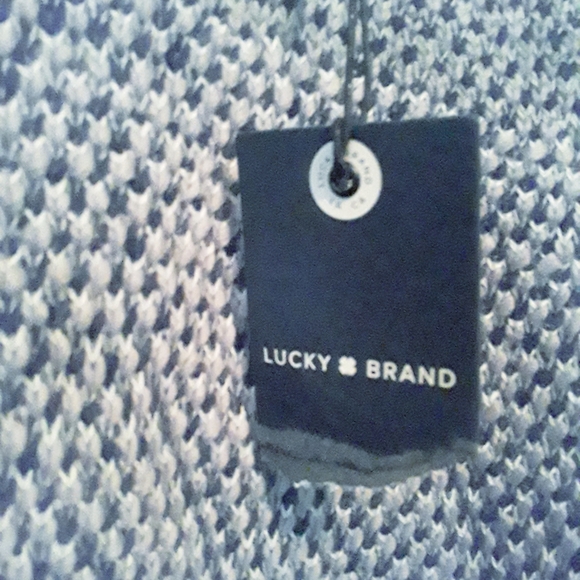 Lucky Brand Aztec Pattern Open Cardigan - Picture 7 of 8